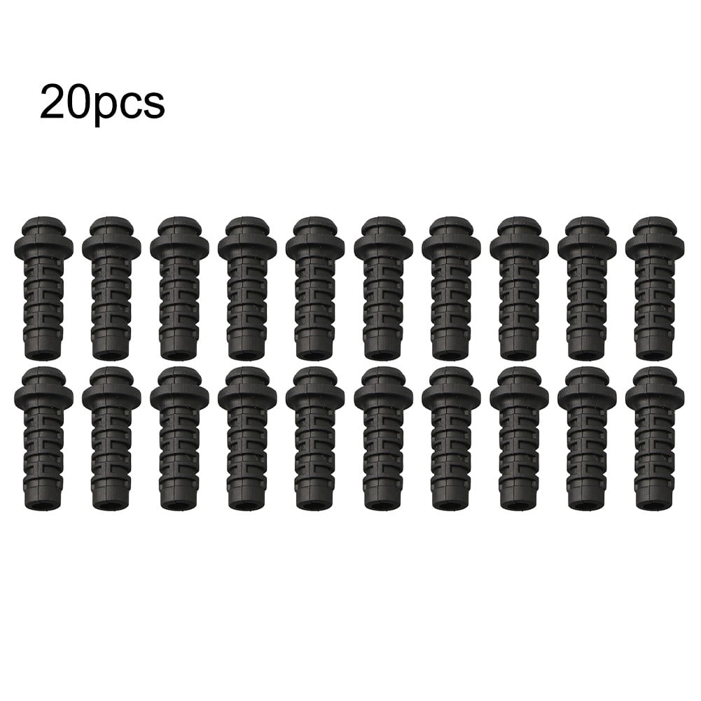 20-Pack Charger Cable Strain Relief Boots 27x8x5mm - Protect Your Wires From Breaking!