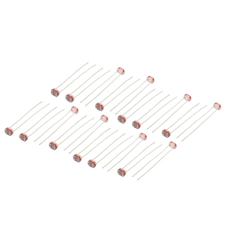 20Pcs 5516 Photoresistor LDR CDS 5mm Light-Dependent Resistor Sensor