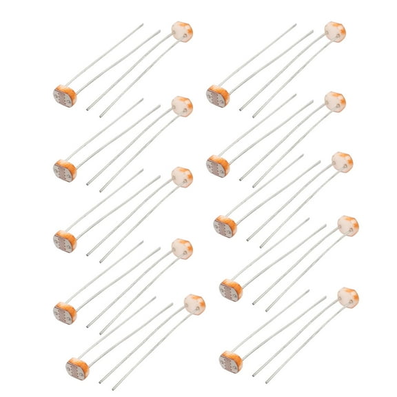 20Pcs 5528 Photoresistor LDR CDS 5mm Light-Dependent Resistor Sensor
