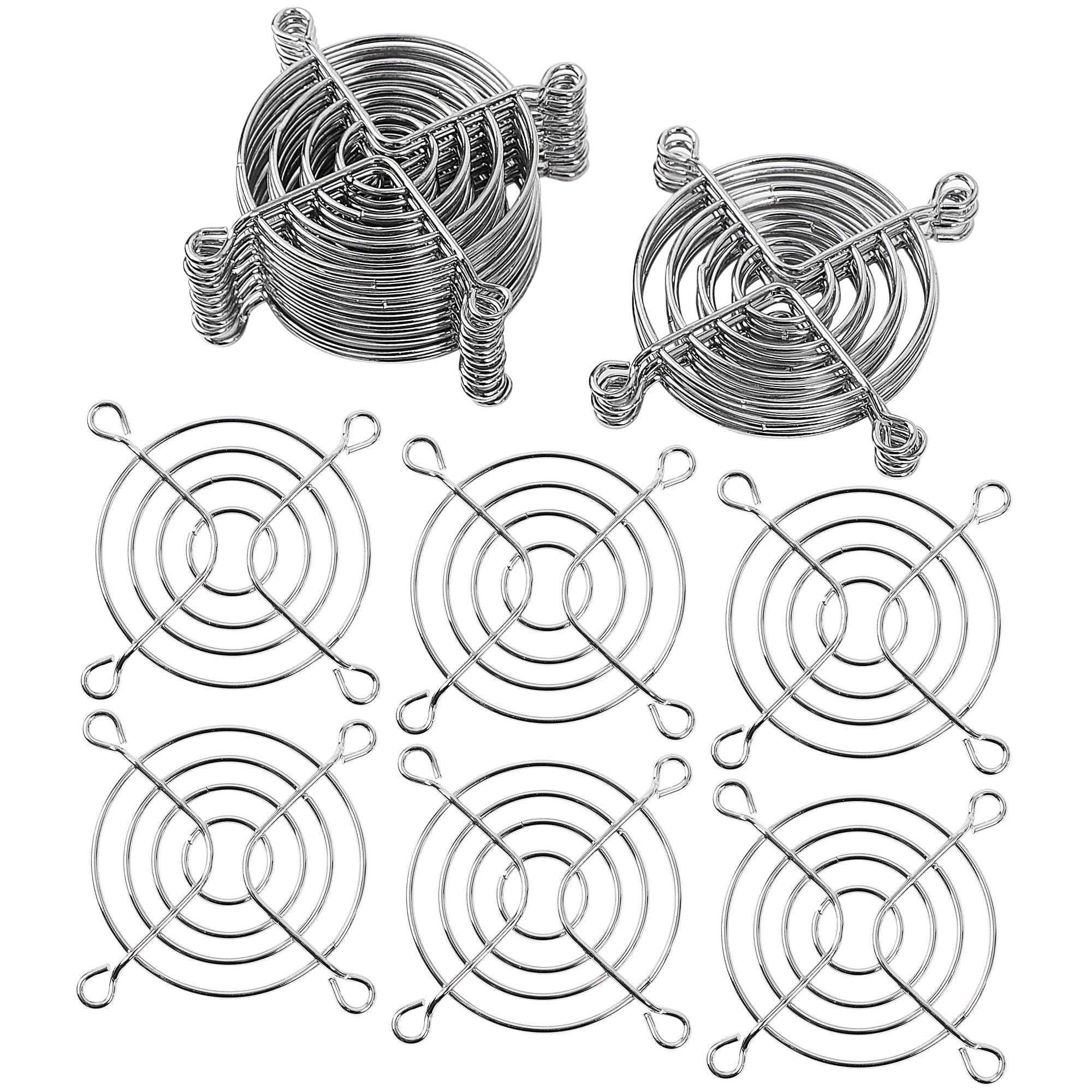 20Pcs 58mm Fan Grill Metal Fan Guard Cooling Fan Finger Guard Protector PC Fan Grill for 60mm