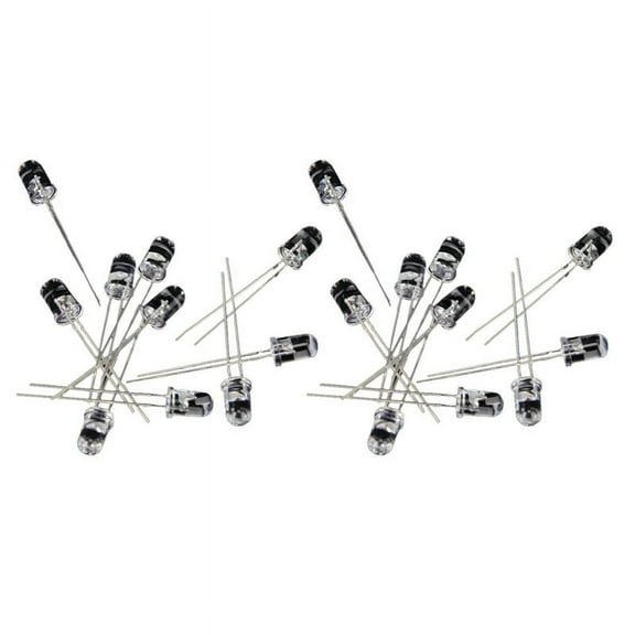 20Pcs 5mm IR LED Infrared Light Emitting Diode._wm25