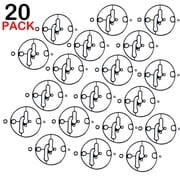 20Pcs 698781 Carburetor Float Bowl Gasket for Nikki Carbs