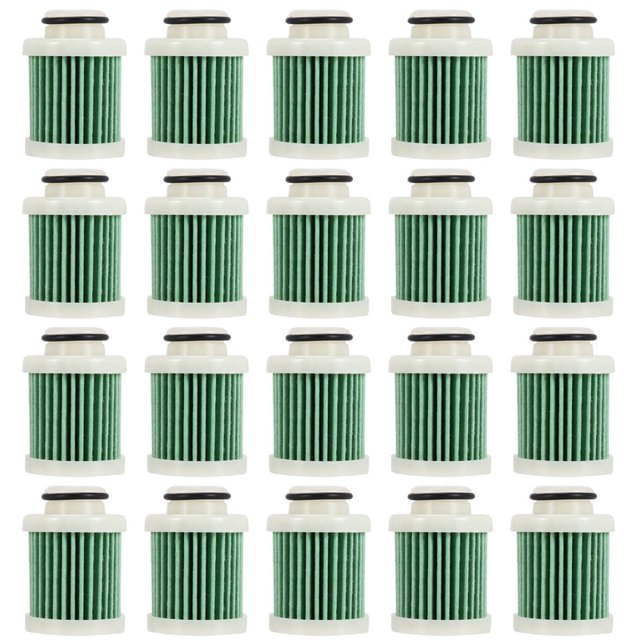 20Pcs 6D8WS24A00 4Stroke Fuel Filter for 40115Hp F40A F50 T50 F60