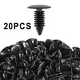 thumbnail image 1 of 20Pcs 8mm Hole Car Clips Fender Bumper Shield Retainer Plastic Rivet Push Pin, 1 of 7
