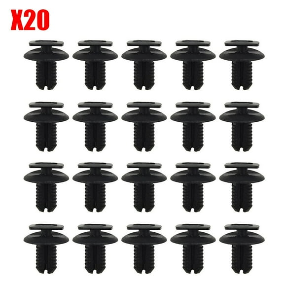 20Pcs 8mm Plastic Rivets Fasteners Screw Wheel Arch Lining Trim Rear Door Trim Clips Auto Push Rivets FOR Mercedes A 0009913940