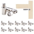 thumbnail image 1 of 20Pcs 0.31inch Shelf Support Peg 8mm Shelf Pins Kit Bracket Shelf Holder Replacement Peg for Cabinet Shelf Kitchen Furniture Book Shelves Holder Locking Pins (8mm), 1 of 5