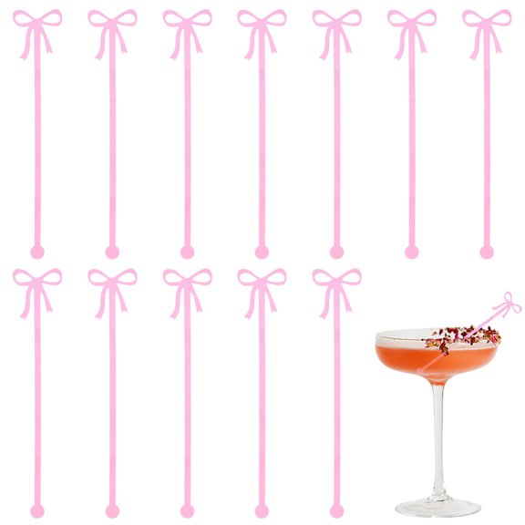 20Pcs Acrylic Drink Stirrers Swizzle Sticks Drink Stirring Sticks Home Party Wedding Birthday Cocktail Decorations Supplies diy