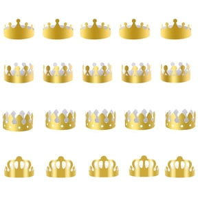20Pcs Adjustable Paper Party Hats Birthday Celebrations Family Gatherings Lightweight Paper Celebration Crowns