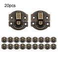 thumbnail image 1 of 20Pcs Antique Hasp Lock Clasp for Jewelry Box Suitcase Hasp Wooden Box Latch, 1 of 1