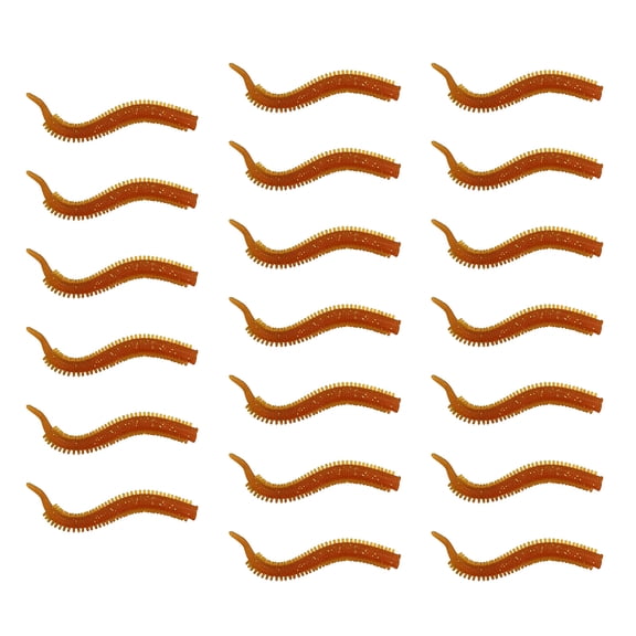 20Pcs Artificial 7.5cm Soft Lure Fishing Baits Fishing Tackle Accessory Sandworms Swimbaits