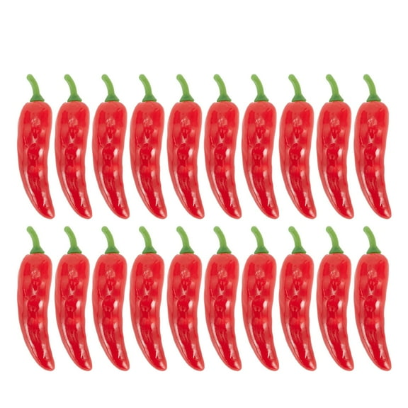 20Pcs Artificial Foods Vegetables Fake Red Chili Pepper Pumpkin Corn Potato Home Decoration Photography Props