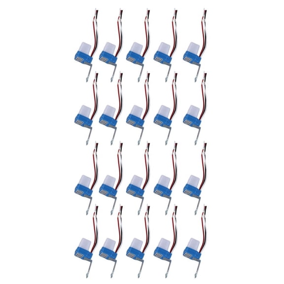 20Pcs Auto on Photocell Street Light Photoswitch Sensor Switch 12V 10A