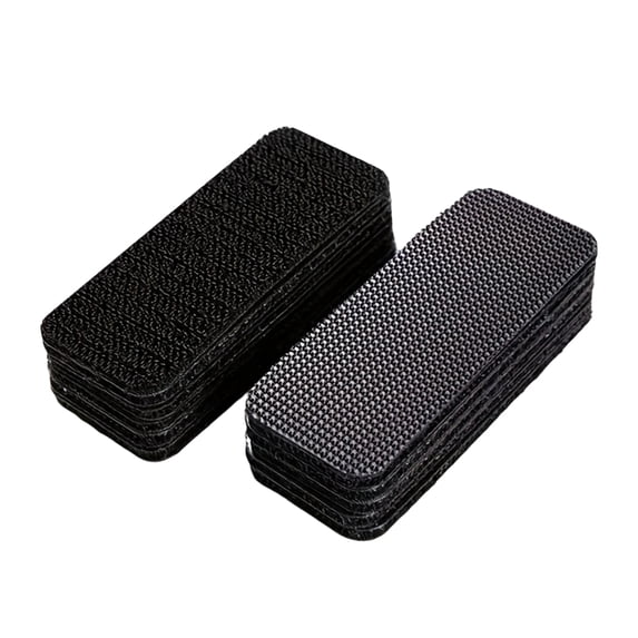 20Pcs Automotive Mat Fixing Stickers Strong Adhesive Pads, Reusable Carpet Gripper, Double Sided Mounting Tape for Trunk Organizer