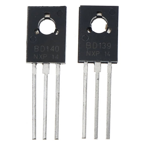 20Pcs BD139 BD140 ( BD140 10Pcs + BD139 10Pcs ) TO-126 power transistors