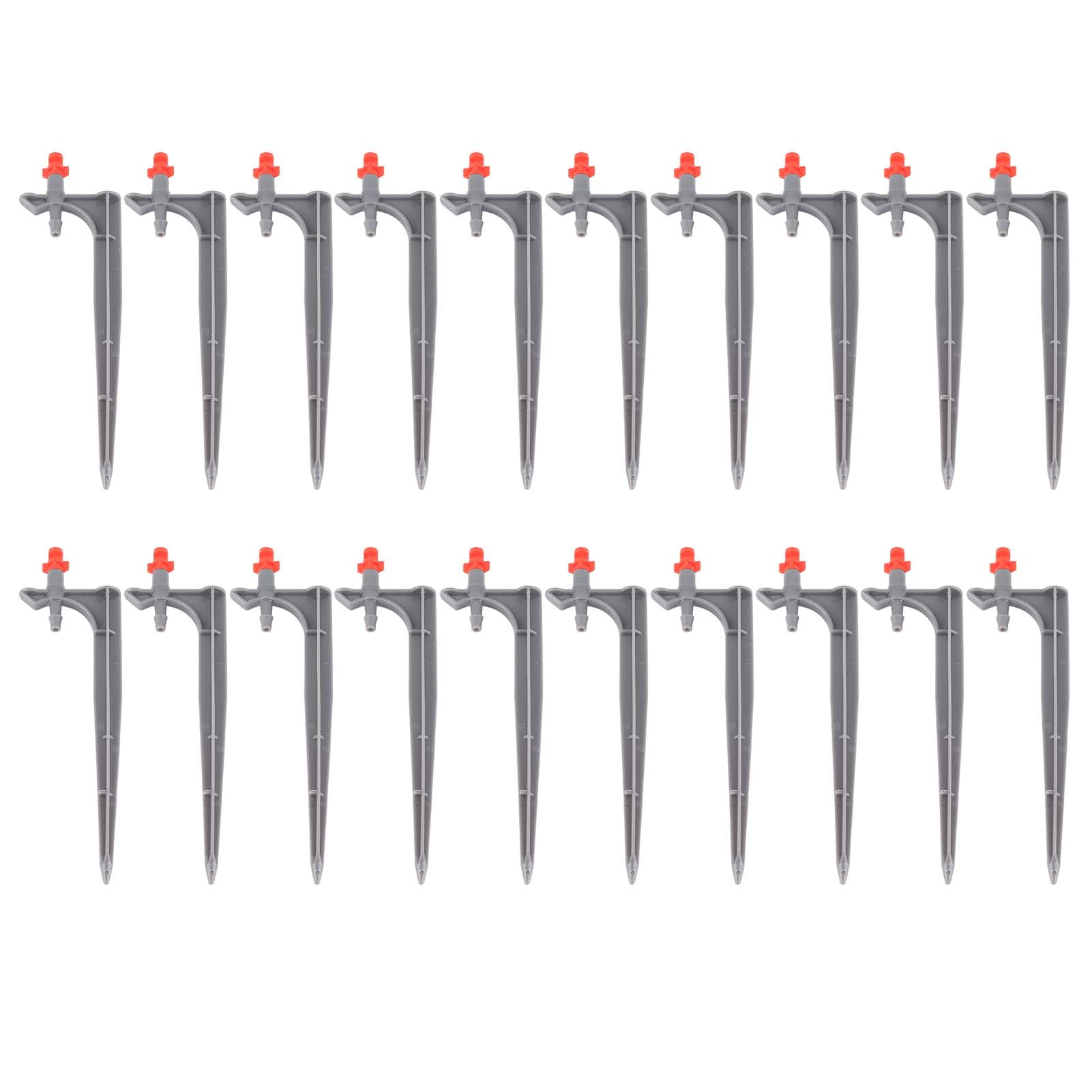 20Pcs/Bag Irrigation Dripper with Ground Insert Fruit Tree Drip