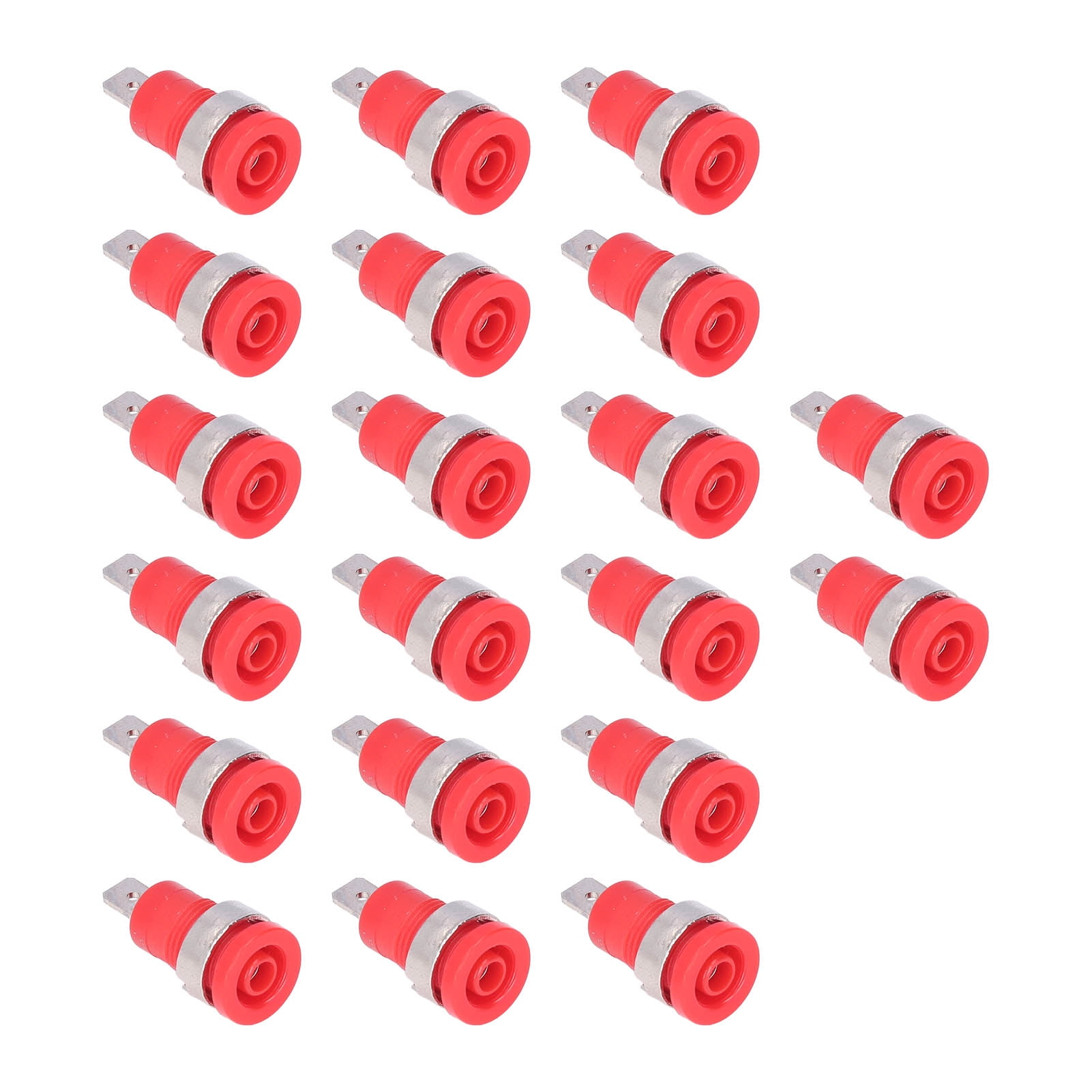 20Pcs Banana Socket 4mm Strong Connectivity Corrosion Resistance Good