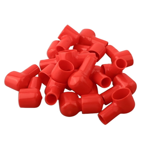 20Pcs,Battery Terminal Cover Boots Insulating Protective Lug Cap 12X20Mm Red Fangkenuo
