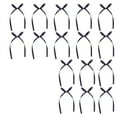 thumbnail image 1 of 20Pcs Birthday Cake Decoration Bows,Edible or Non Edible Topper for Desserts, 1 of 4