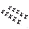 thumbnail image 1 of 20Pcs Black Metal Mini 8mm Dia Lapel Collar Microphone Rack, 1 of 6