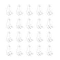 thumbnail image 1 of 20Pcs Blinds Fasteners Plastic Hold Down Brackets Simple Installation Bottom Rails Clips for Vertical Horizontal Blinds, 1 of 8