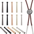 thumbnail image 1 of 20Pcs Bolo Tie Tips 2 Inch Long Cord Ends Caps Bolo Cap Buckle Replacement 7mm Inner Diameter for DIY Crafts Findings Clothes Decor Design Making, 1 of 9