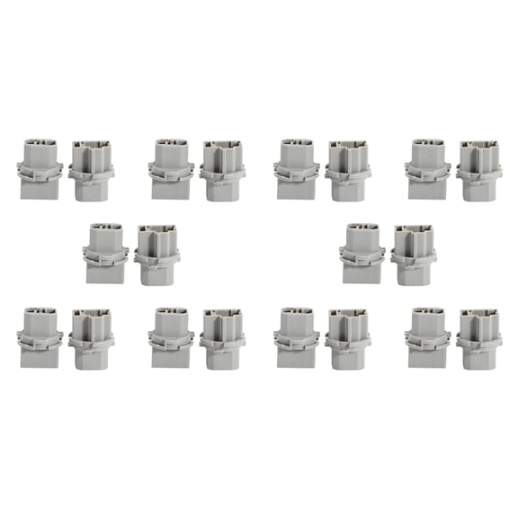 20Pcs Brake Tail Lamp Rear Light Socket Holder for Accord