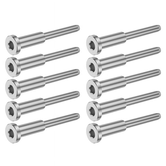 20Pcs Cable Railing Kit, Swage Stud End for Cable Railing, Swage Tensioner Cable Railing System for Wood