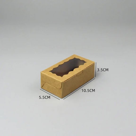 20Pcs Cake Carriers, Square Box With Lid, White Bread Box With Window, For Pies, Donuts, Muffins, Chocolates, Weddings, Parties