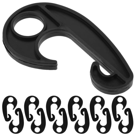 20Pcs Car Camping Accessories Shock Bungee Hook for Windproof Canopy