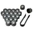 thumbnail image 1 of 20Pcs Car Wheel Nut Bolt Cover Universal Plastic Cap Wheel Nut Lug Dust Bolt Rims Tire 17mm Exterior Modification Decoration, 1 of 8