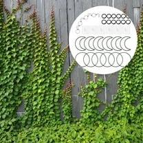 20Pcs Chain Trellis Decorative Wall Trellis Metal Plantings Support Wall Moon and Round Shape Vine Climbing Support for Climbing Monstera Pothos Ivy