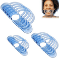thumbnail image 1 of 20Pcs Cheek Retractor Mouth Opener for Dental Care and Party Game L (Blue), 1 of 7