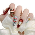 thumbnail image 1 of 20Pcs Christmas Nail Art Charm 3D Flatback Rhinestones Design Nail Decorations, 1 of 14