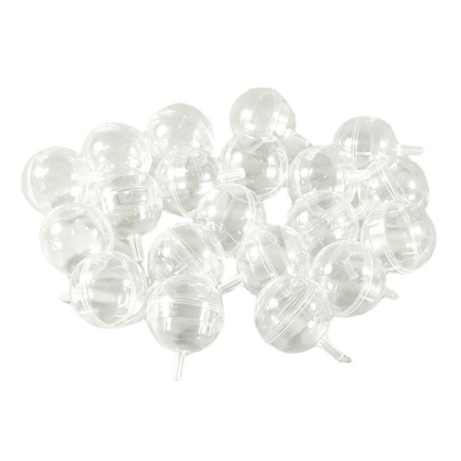 20Pcs Clear Chocolate Ball Holder Plastic Candy Bouquet Box Flower Holder Rack