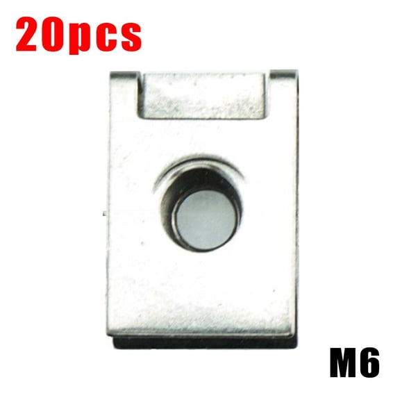 20Pcs Clip U Spring Nuts M6 Clips Fairing Panel Speed Chimney