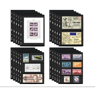 Stamp Collection Book: Organizer For Stamp Collecting - 100 Page Album With  Grid Placement: Press, Green Panda: 9798479502705: : Books