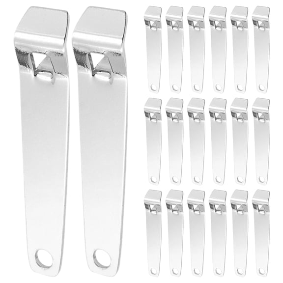 20Pcs Compact Stainless Steel Vial Opening Tools Portable for Bottles and Vials