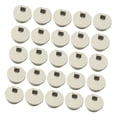 thumbnail image 1 of 20Pcs Computer Desk Table Grommet Wire Hole Cover 35mm White, 1 of 6