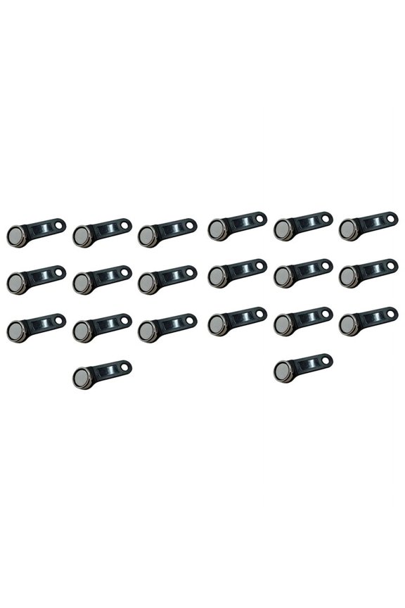 20Pcs DS1990A-F5 TM Card IButton Tag with Wall-Mounted Black,20 x TM Card iButton Tag,Black