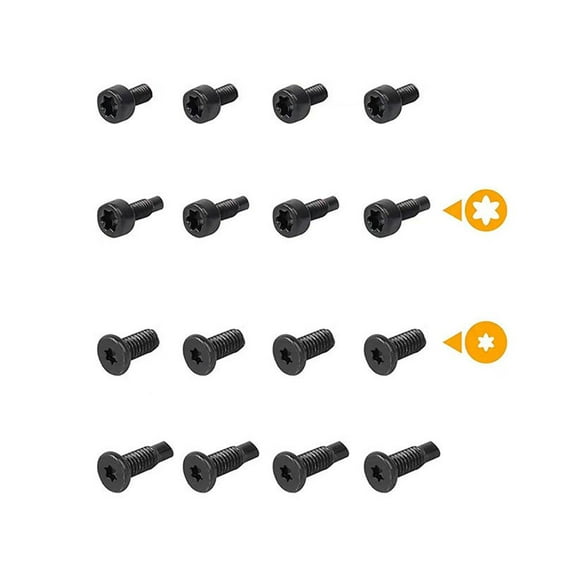 20Pcs Doorbell Screws Replacement for Video Doorbell 2/3/4/Pro, Security Screws Kit, Carbon Steel