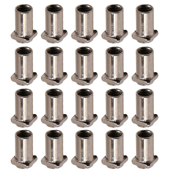 20Pcs Drum Screws Nut Replacement Swivels Nut Iron Drum Screws Percussions Nut Floor Drum Accessory Drum Spare Parts