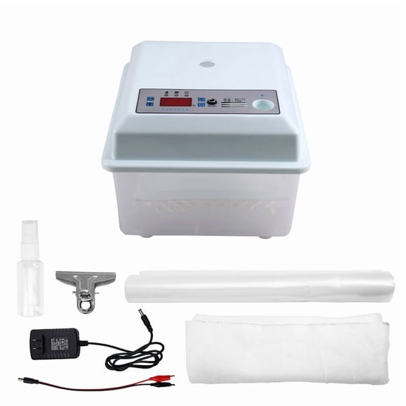 20Pcs Eggs Incubator Set Semi Automatic Household Brooder Farm Chicken Goose Duck Bird Egg Incubator US Plug