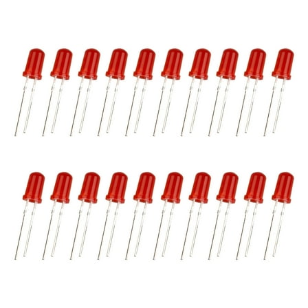 20Pcs Emitting Diodes LEDs Bulb for Science Project Electronics Components Light