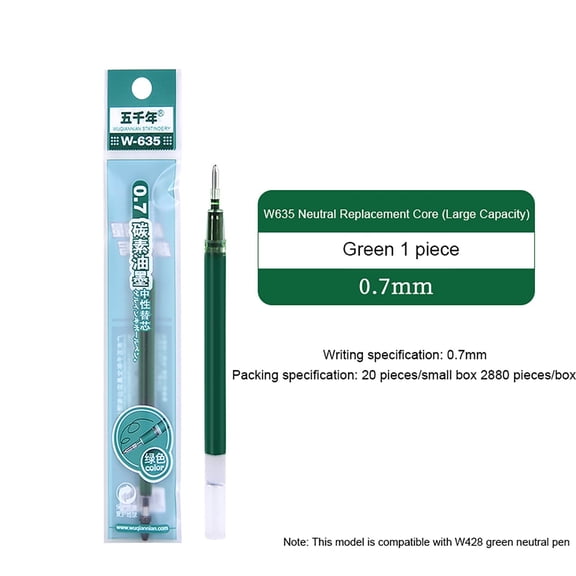 20Pcs Erasable Gel Pen Refills Fine Point Ink Refills Compatible Replacement Cartridges Multicolor Writing Refills Pack,E