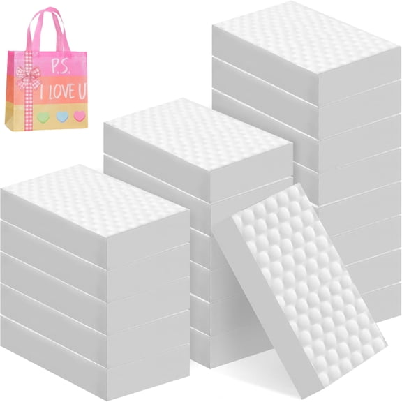 20Pcs Eraser Sponge, Multi-Functional Household Cleaning Sponges, Extra Thick & Non-Scratch Bulk Foam Pads for Tough Stains and Grease for Home