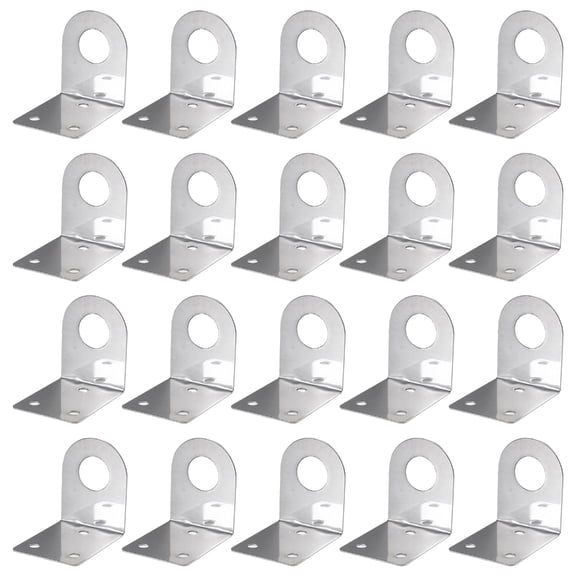 20Pcs Faucet Bracket Hanging Plate Bathroom Water Tap Bracket Easy to Install