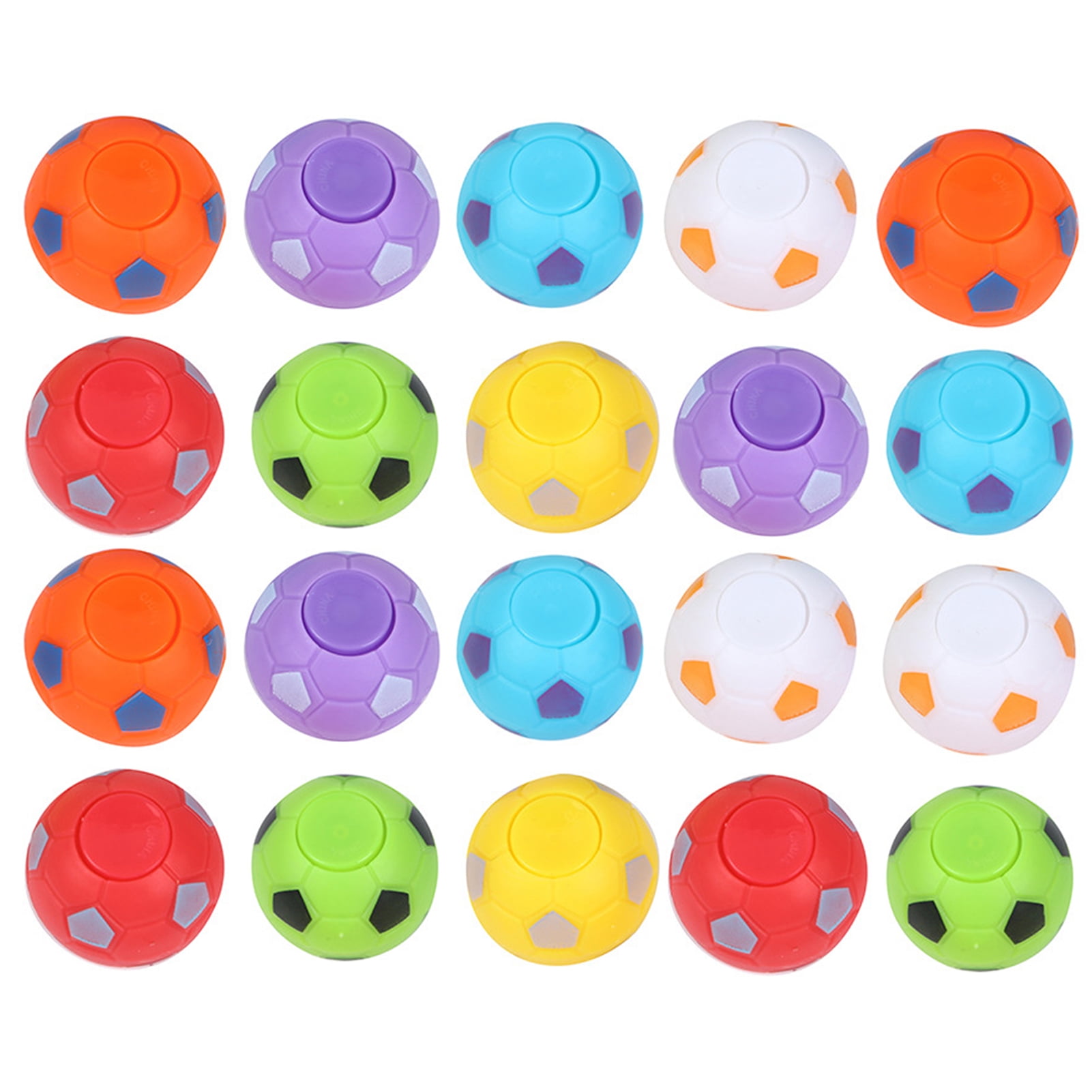 20Pcs Fidget Spinner Toy Pocketsized Colorful Rotatable 3D Gyro Fun
