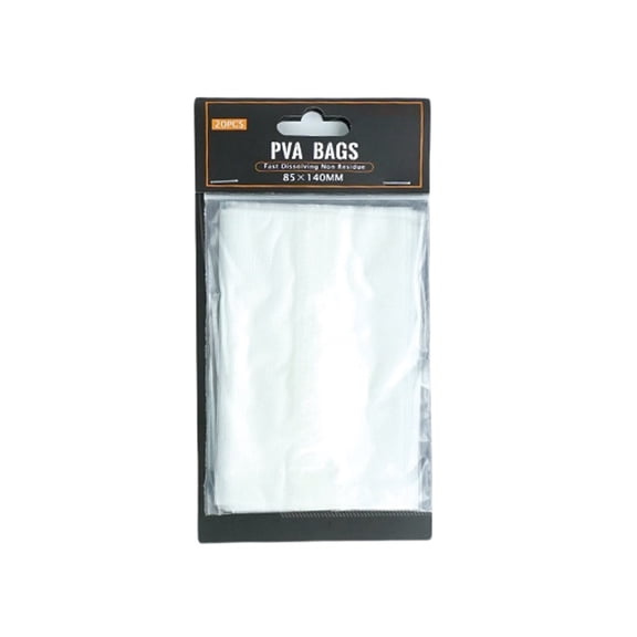 20Pcs Fishing Baits Holder Fast Dissolving Bags None Residues Fishing Tool Water Soluble Sacks Accessories