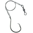 thumbnail image 1 of 20Pcs Fishing Circle Hooks Rigs Saltwater Catfish Fishing Leader Hook Rigs Bass, 1 of 12