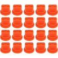 thumbnail image 1 of 20Pcs Flat Fan Spray Tip, Spray Nozzle Tips Uniform Spray Distribution 110 Degree Agricultural Sprayer Atomizing Nozzle for Backpack Sprayer, Garden Spray, Agricultural Greenhouse Spray. (Red), 1 of 7